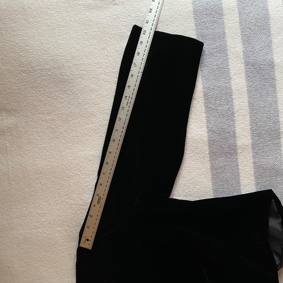 NWOT Lucky Brand black velvet bolero with embroidered peacock on back Size XS/S - Picture 11 of 12